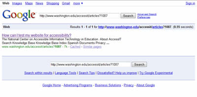 example of site