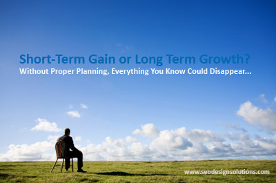 short-term-long-term1 Short-Term Gain or Long Term Growth? Which is More Important?