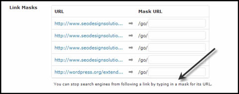 link-masking-module