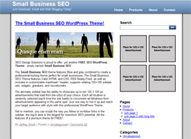 Small Business SEO WordPress Theme